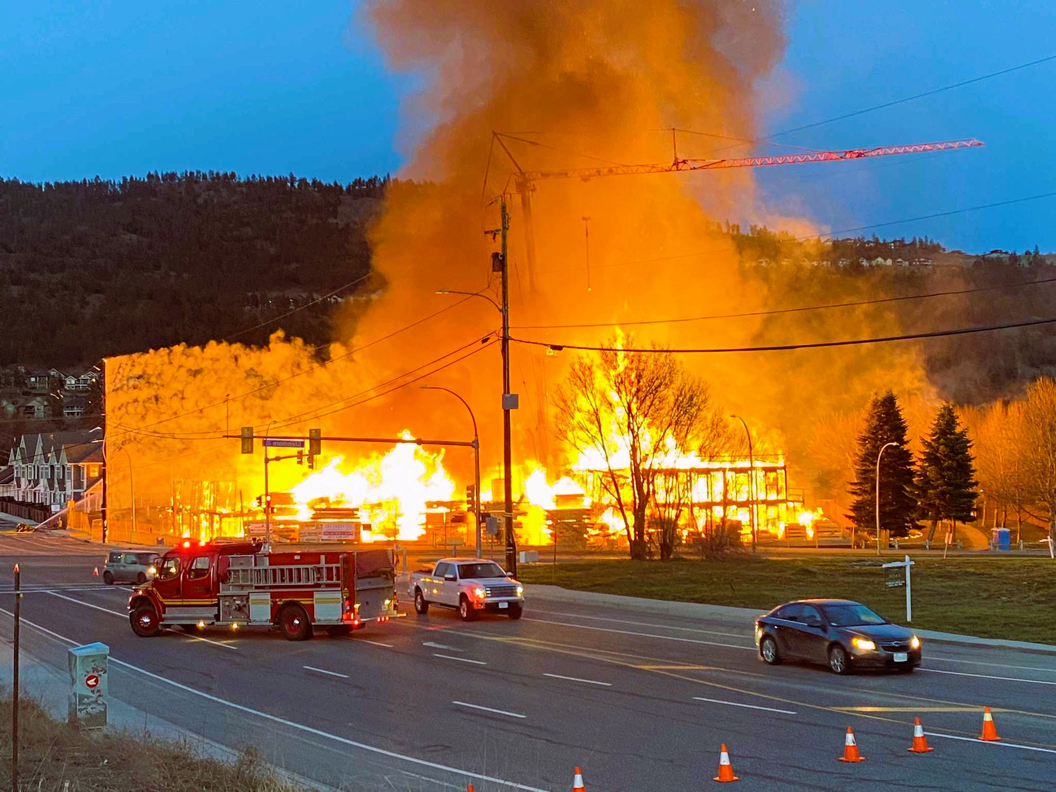 Historic Building Fire